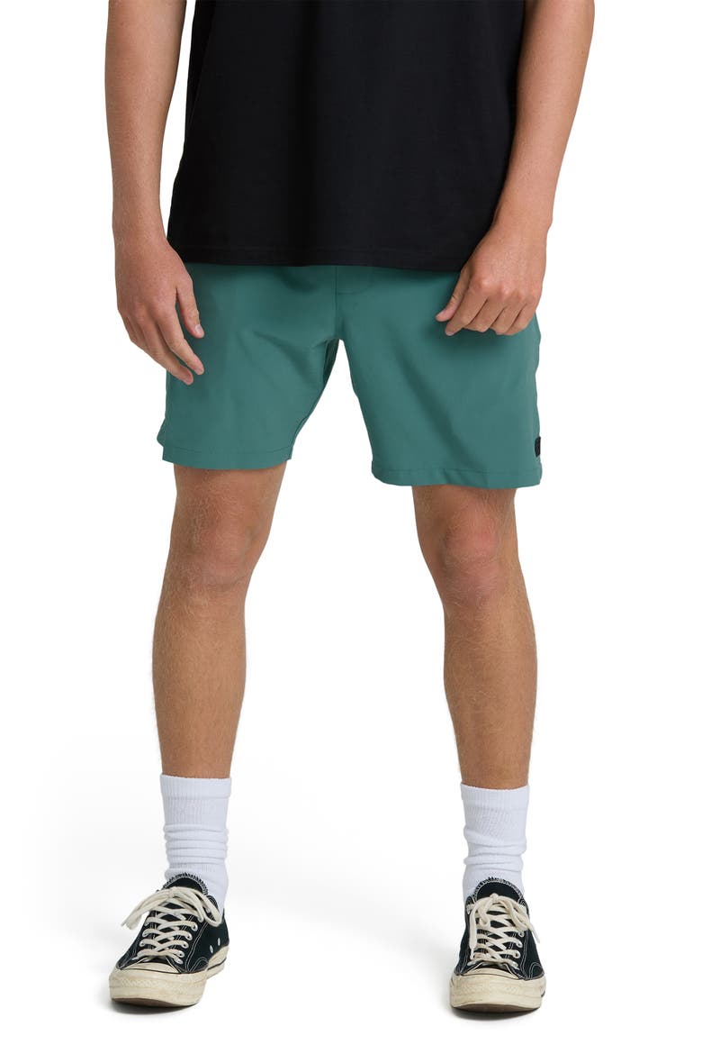 Surftrek Hybrid Board Shorts, Main, color, SEA GREEN