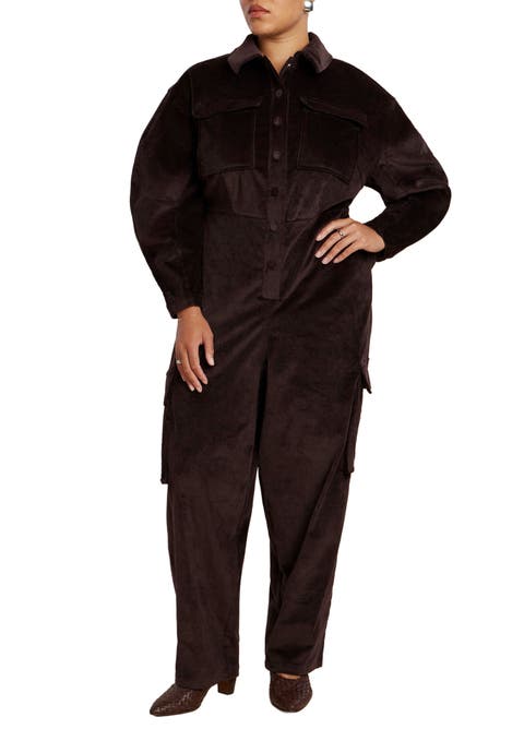 Corduroy Jumpsuit (Plus Available)