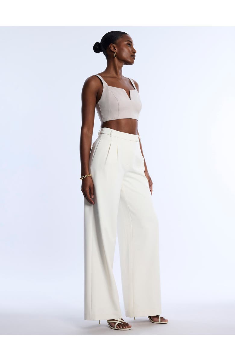 BCBGMAXAZRIA Pleat Front Wide Leg Pant, Alternate, color,