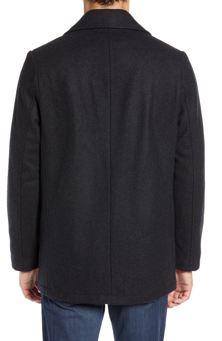 Vince Camuto Classic Peacoat, Alternate, color, 
