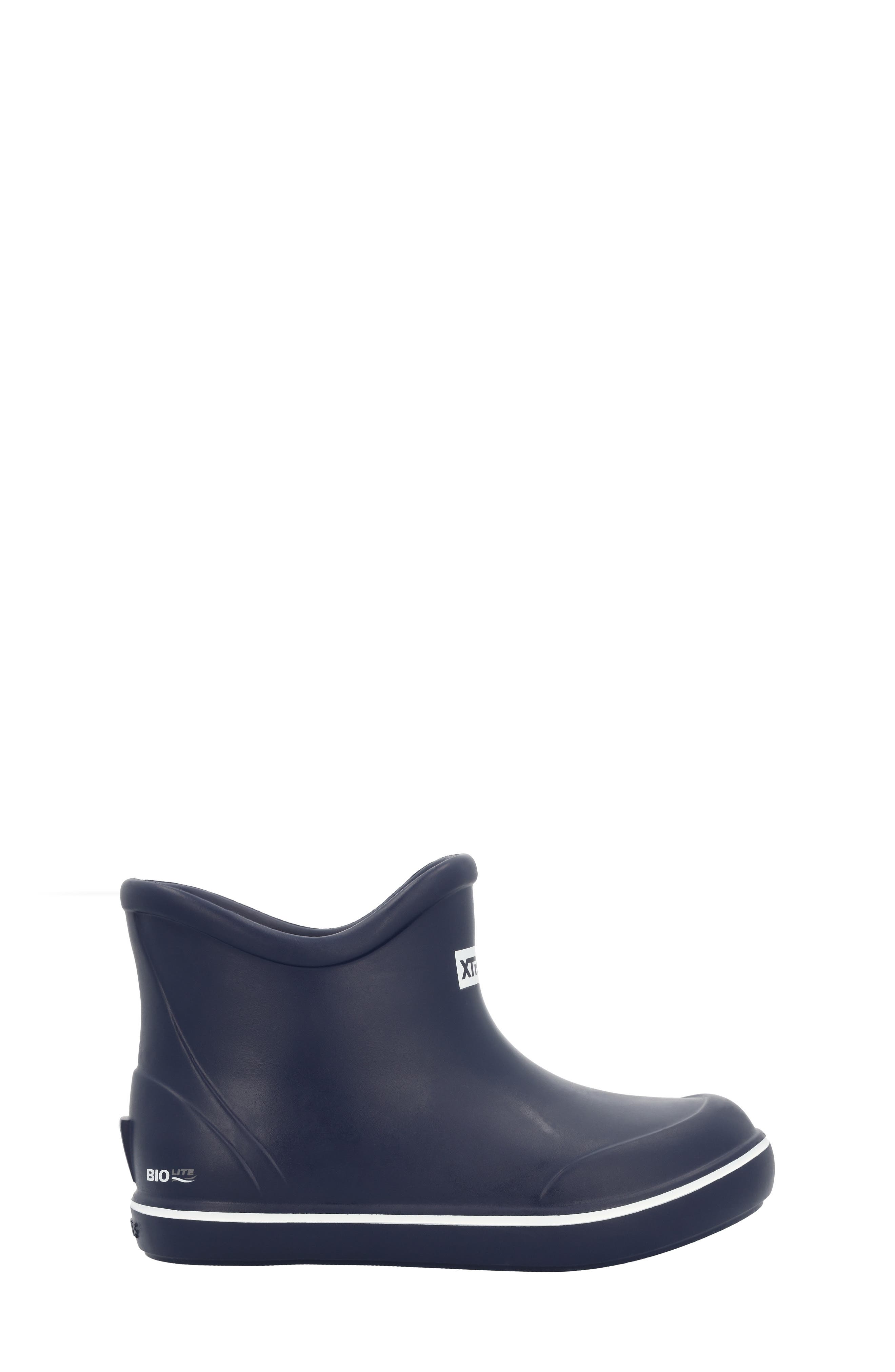 Kids' Ankle Deck Boot, Alternate, color, NAVY