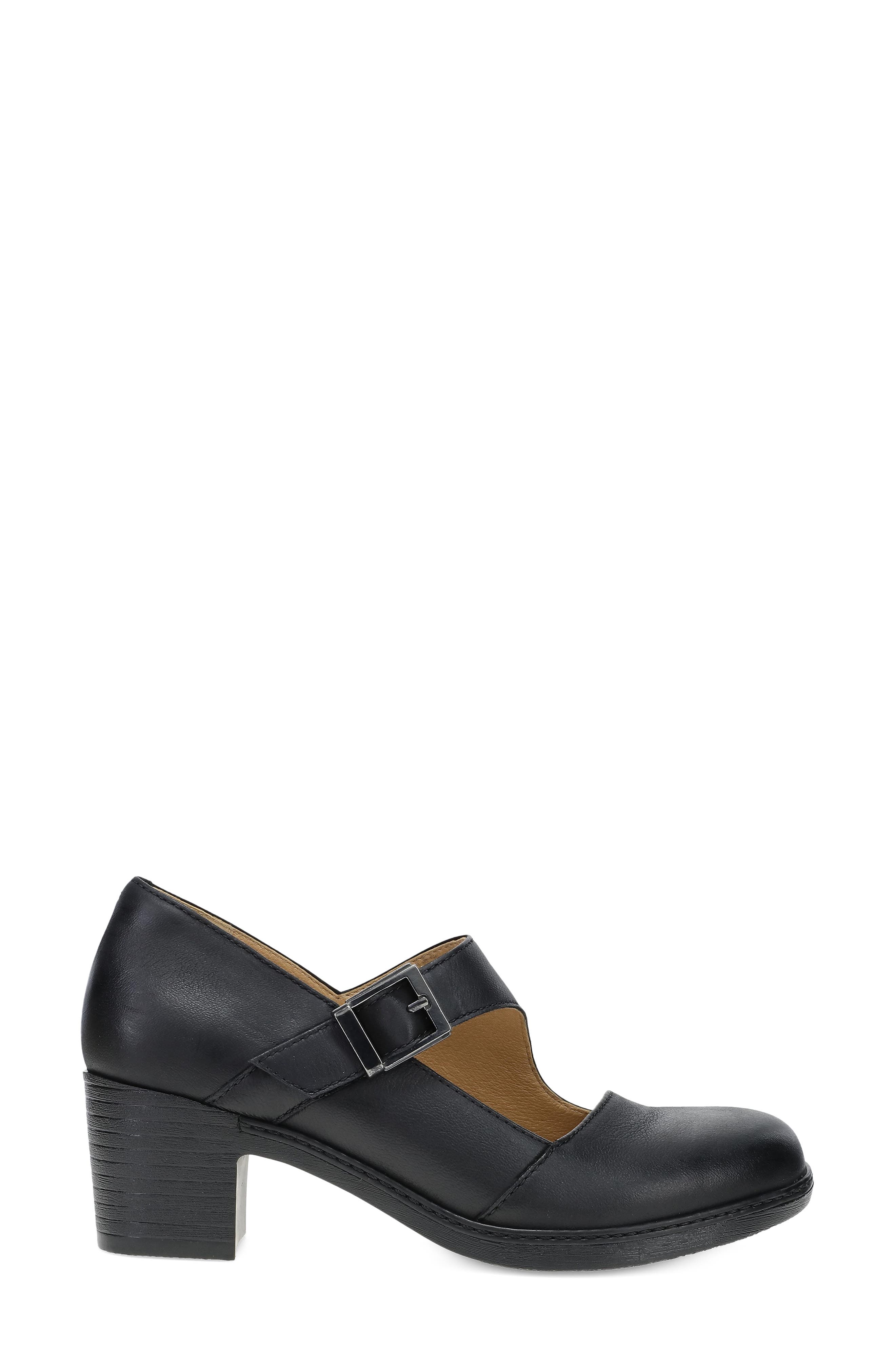 Marigold Mary Jane Platform Pump, Alternate, color, BLACK