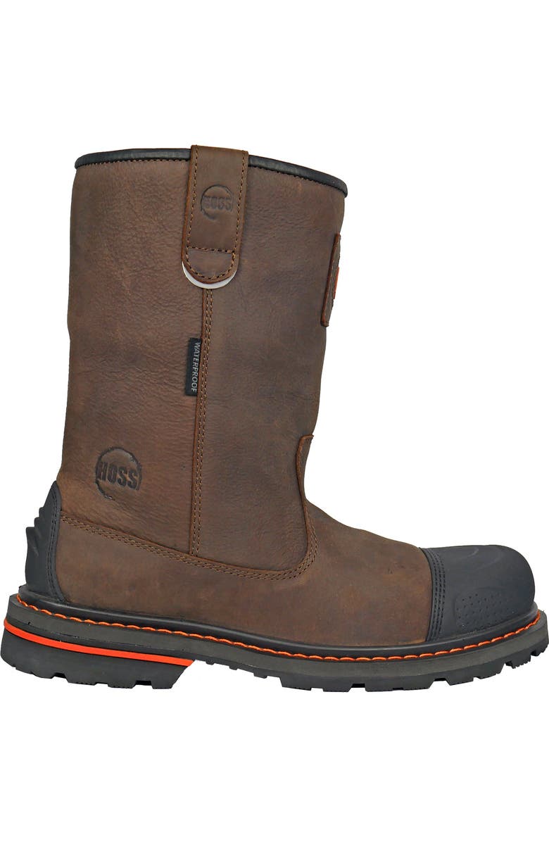 Hoss Boot Company HOSS Cartwright II Wellington Composite Toe Work Boot, Alternate, color, Brown