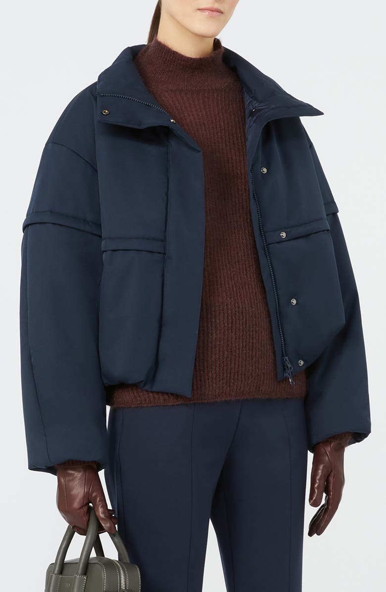 MM by Max Mara Lina Quilted Jacket, Alternate, color, Ultramarine