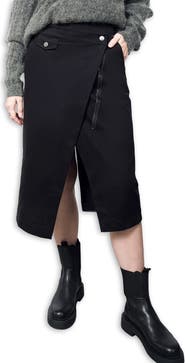 WILDFANG Essential Utility Wrap Skirt