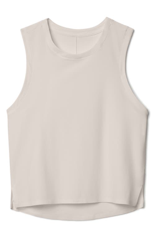 Shop Rhone Serene Crop Performance Tank In Sand
