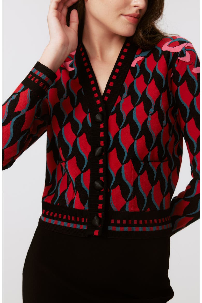 Hima Cardigan, Alternate, color, BIRD WEAVE PINK GRADIENT