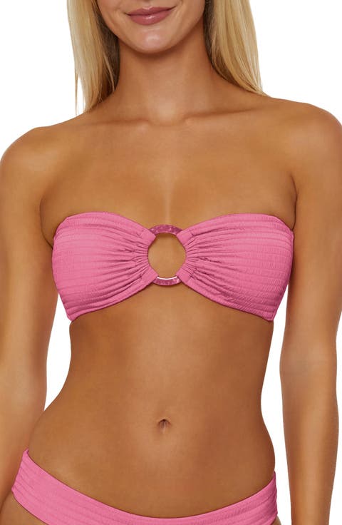 Maza O-Ring Bandeau Bikini Top