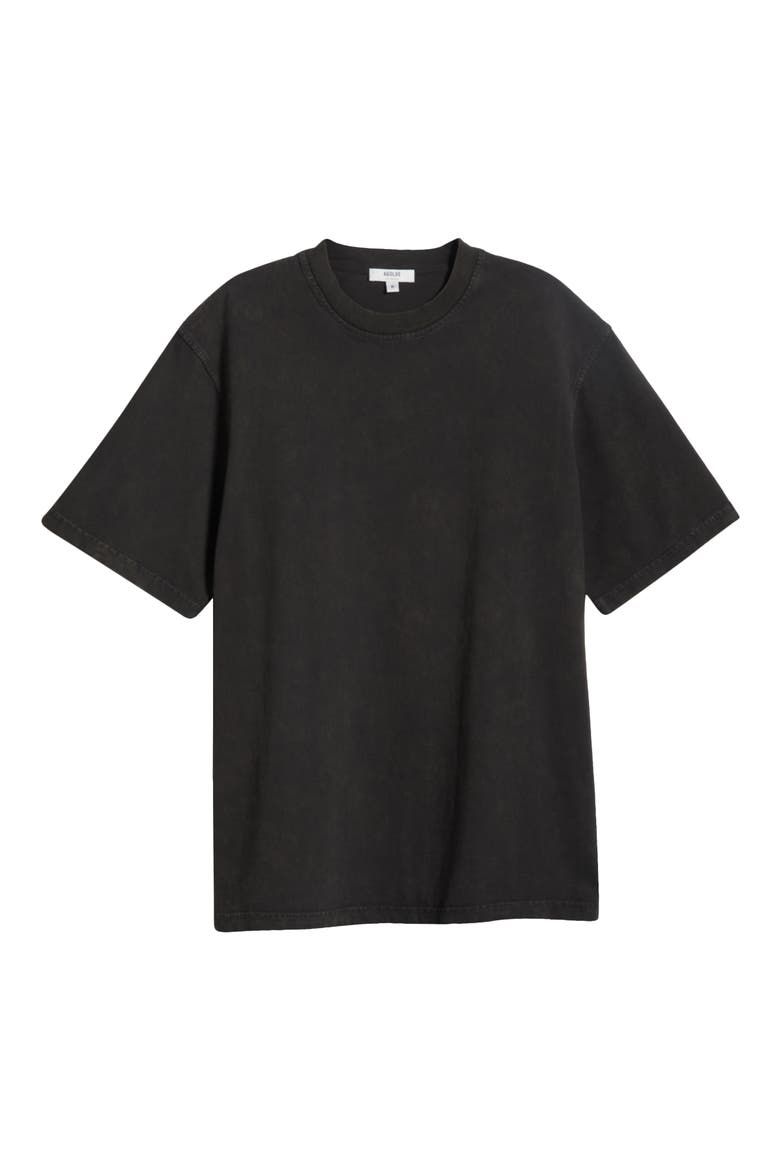 Asha Oversize Mock Neck T-Shirt, Alternate, color, FRACTURE