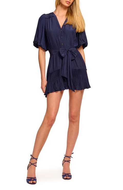 Florencia Tie Waist Minidress