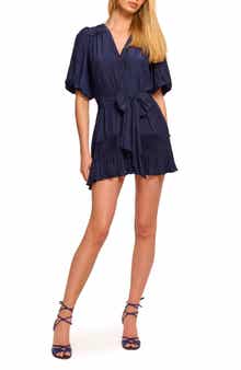 Ramy Brook Florencia Tie Waist Minidress