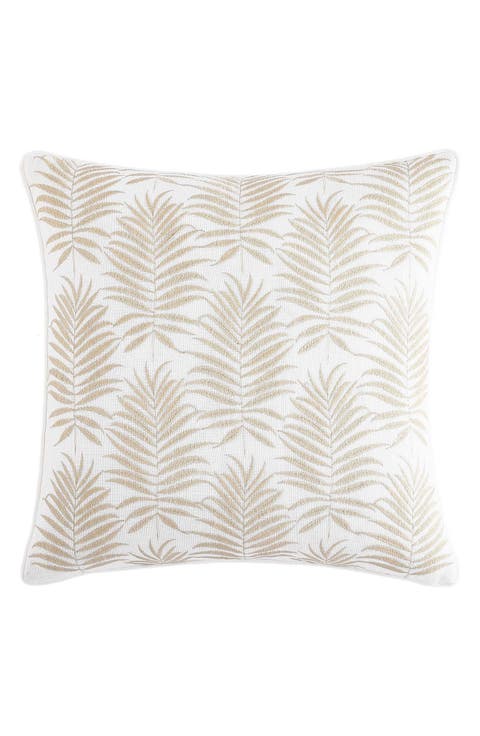 Island Estate Field of Fronds Accent Pillow