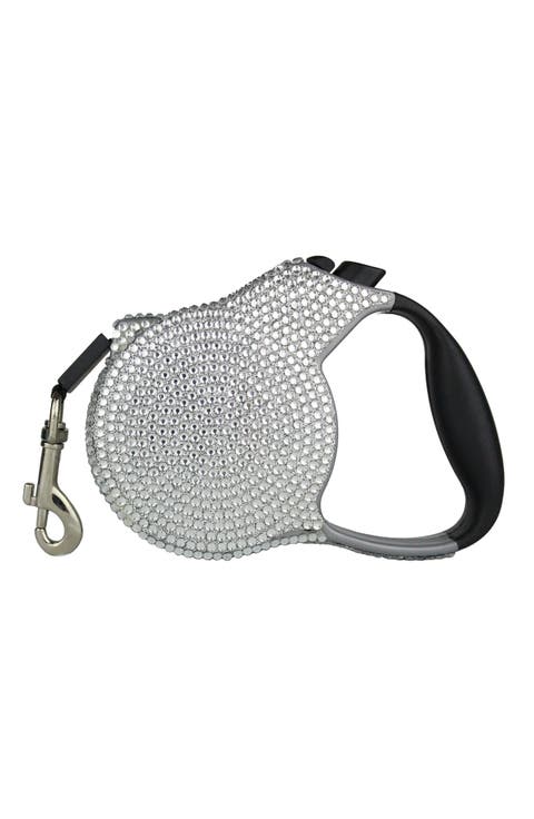 Rhinestone Retractable Leash