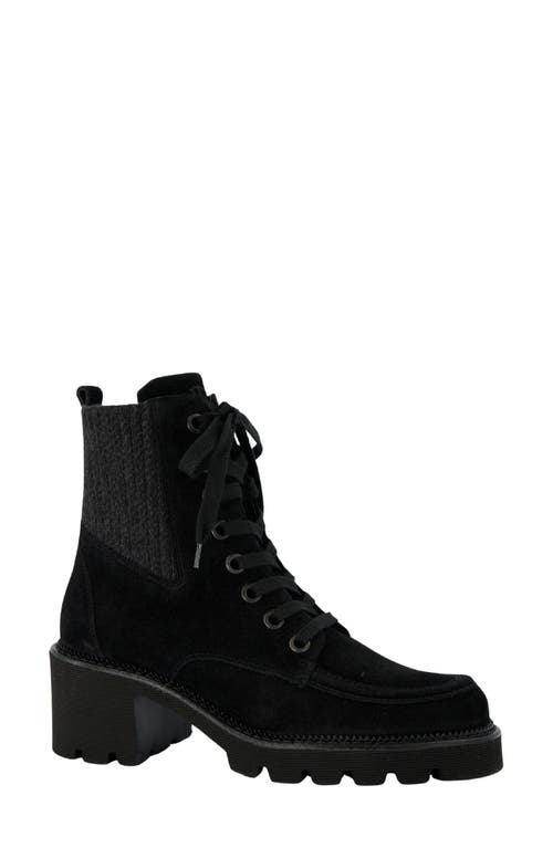 Paul Green Cassidy Hiker Boot In Black