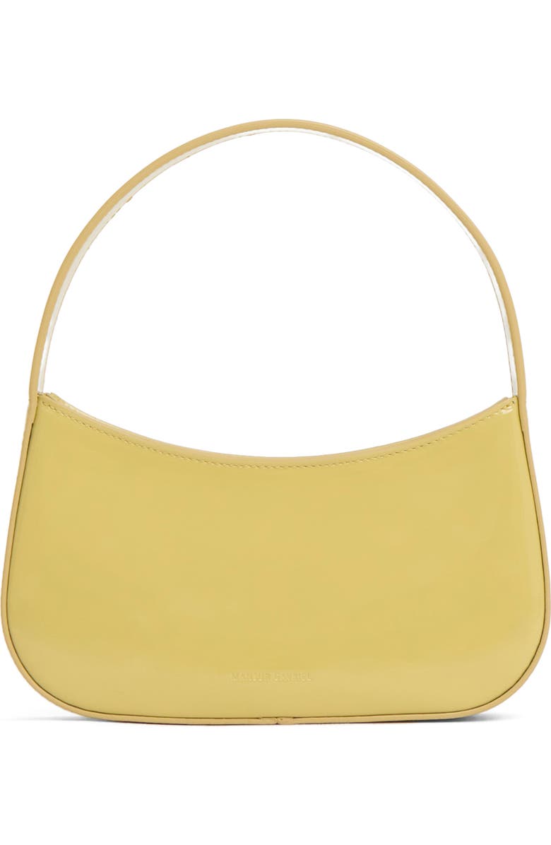 Mansur Gavriel Mini BonBon Patent Leather Shoulder Bag, Main, color, Naples