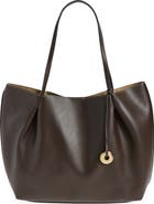 MANGO Isabel Faux Leather Tote
