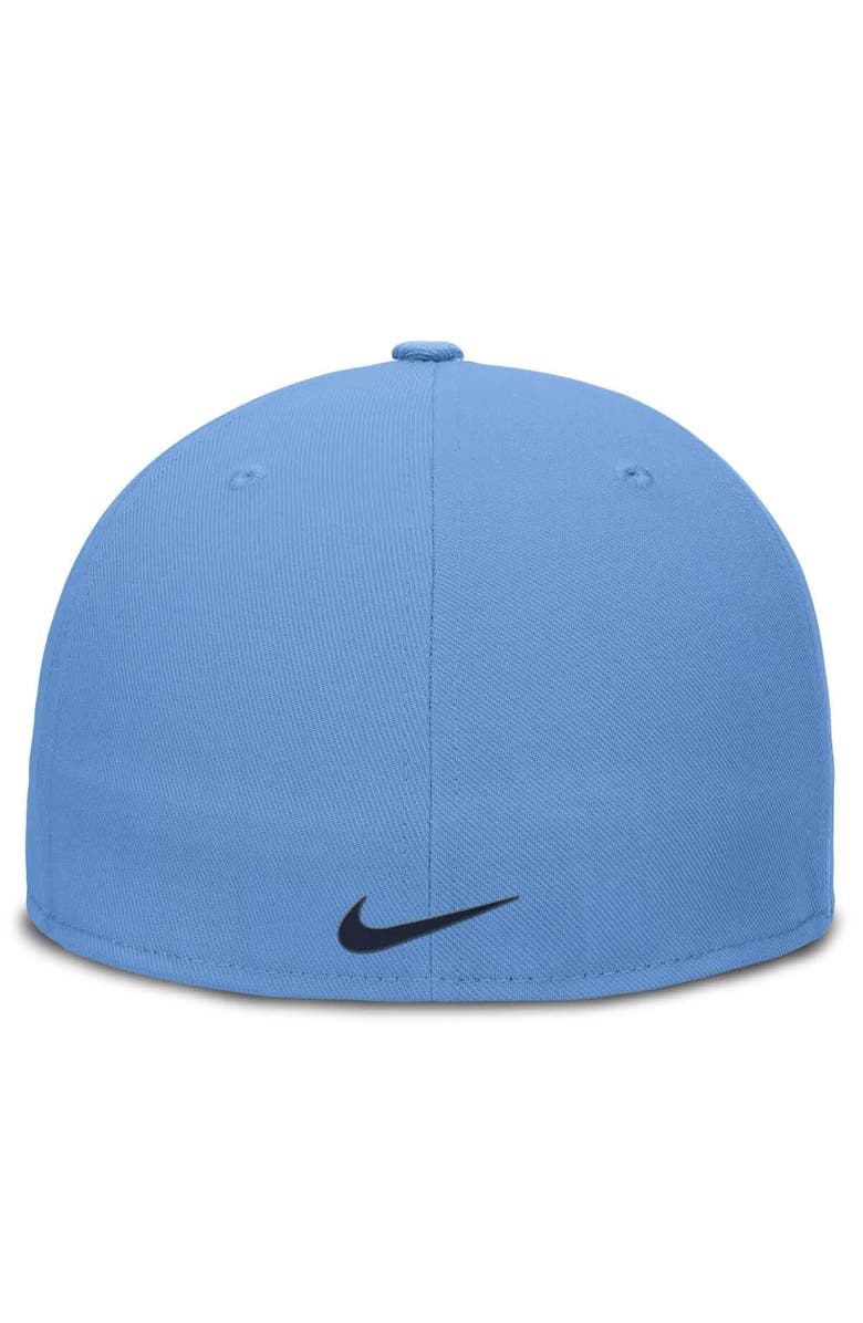 Nike Men's Nike Light Blue Tampa Bay Rays True Round Bill Performance Fitted Hat, Alternate, color, Light Blue
