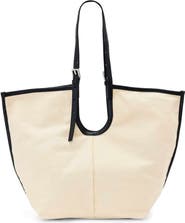 AllSaints Ara East/West Canvas Tote