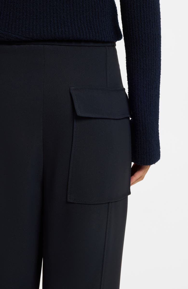 BOSS Tolda Tapered Pants, Alternate, color, Sky Captain