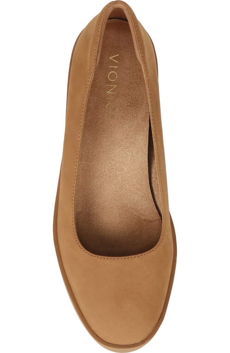 Vionic Sereno Wedge Pump, Alternate, color, Camel