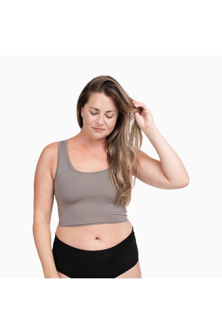X Maternity, Nursing + Hands - Free Pumping Bra, Alternate, color, Stone
