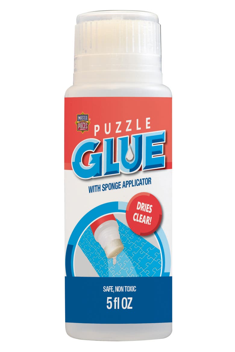 Puzzle Glue with Sponge Applicator, Alternate, color, Multicolor
