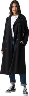 Saint + Sofia Marion Double Breasted Trench
