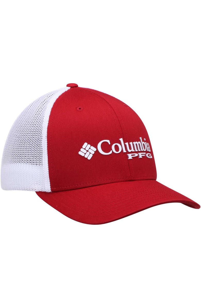 Columbia Men's Columbia Crimson Alabama Crimson Tide Collegiate PFG Flex Hat, Alternate, color, Crimson