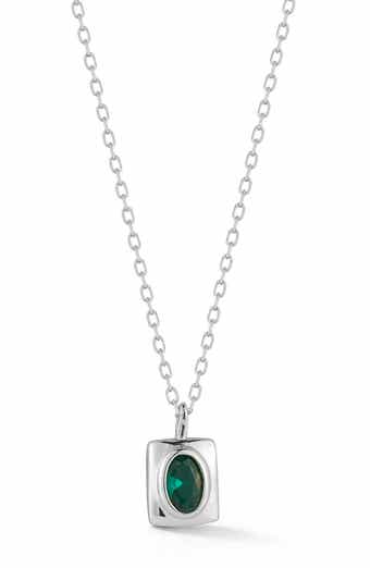 SPHERA MILANO Cubic Zirconia Pendant Necklace