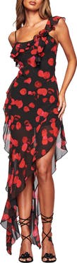 I.AM.GIA Julietta Floral Ruffle Maxi Dress