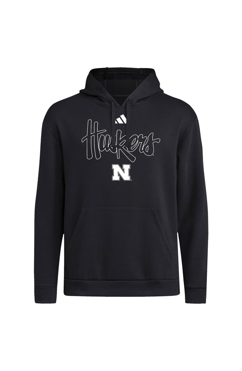 adidas Men's adidas  Black Nebraska Huskers Alternate Hoodie, Alternate, color, 