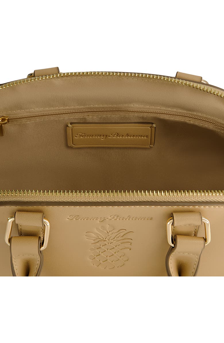 Tommy Bahama Logo Debossed Large Satchel Bag, Alternate, color,