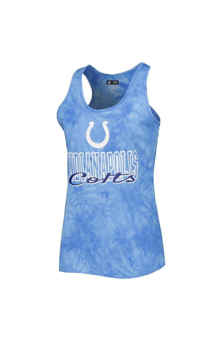 CONCEPTS SPORT Women's Concepts Sport Royal Indianapolis Colts Billboard Scoop Neck Racerback Tank and Shorts Sleep Set, Alternate, color, Royal