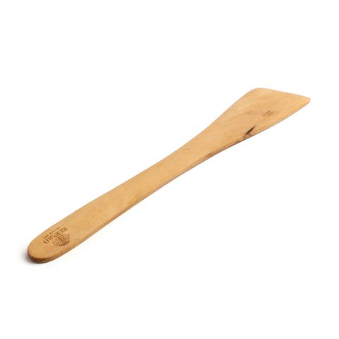 Contour Olive Wood Straight Beveled Spatula, 12-Inch