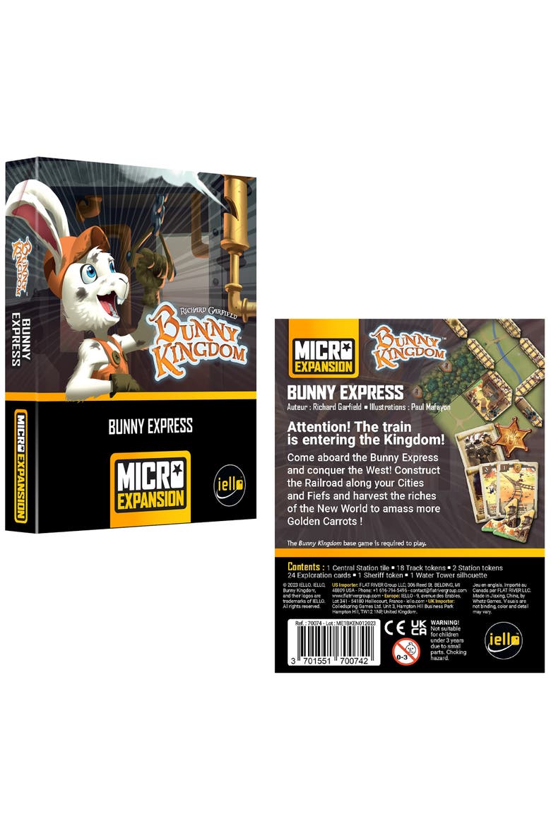 Bunny Kingdom, Bunny Express Micro Card Game Expansion, Alternate, color, Multicolored