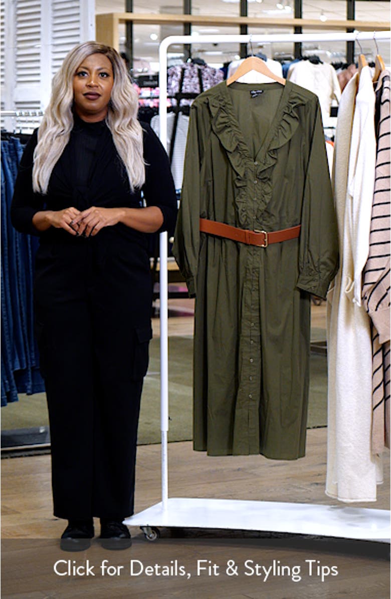 Emi Belted Midi Dress, sales video thumbnail