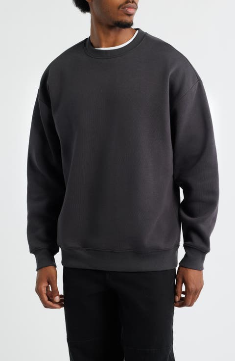 Oversize Fleece Crewneck Sweatshirt