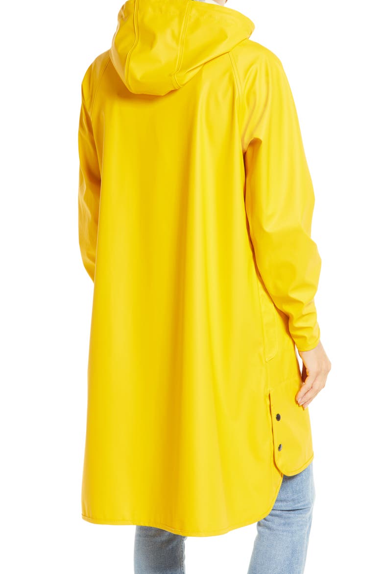 Hooded Raincoat, Alternate, color, CYBER YELLOW