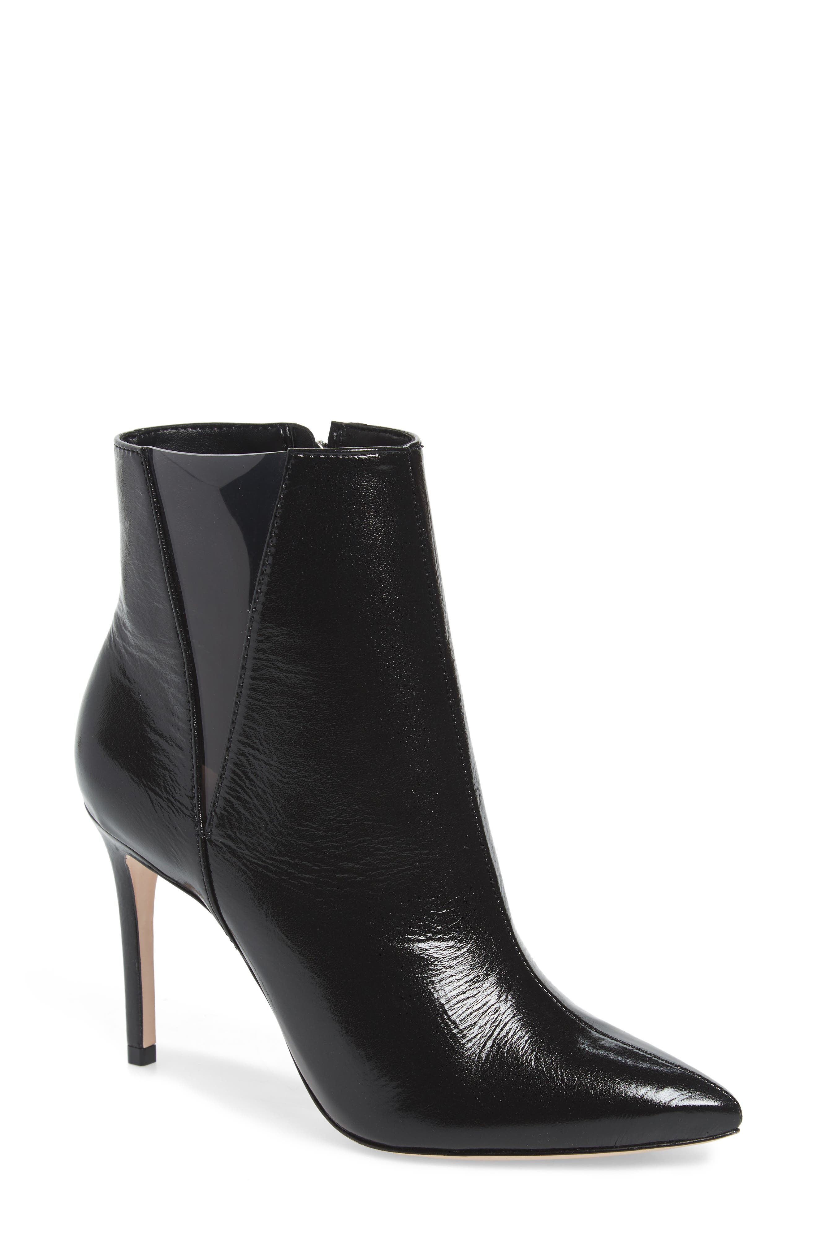 Schutz Adilene Clear Inset Bootie, Main, color, 