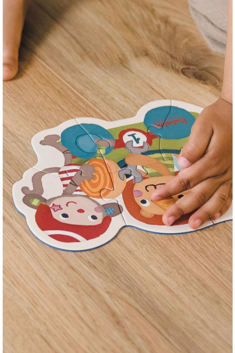 Bababoo Lion Race Figure Puzzle, Alternate, color, Turquoise