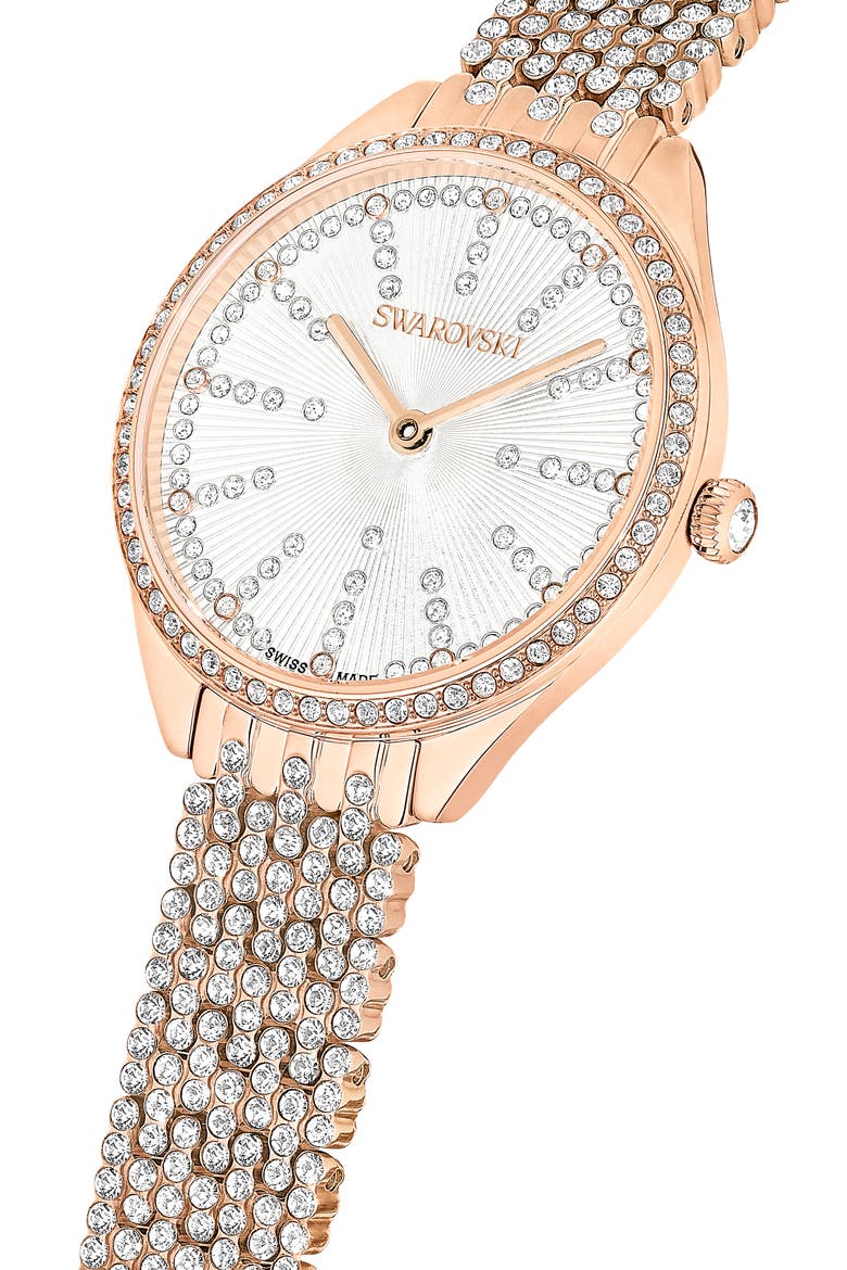 Attract Bracelet Watch, 30mm, Alternate, color, ROSE GOLD