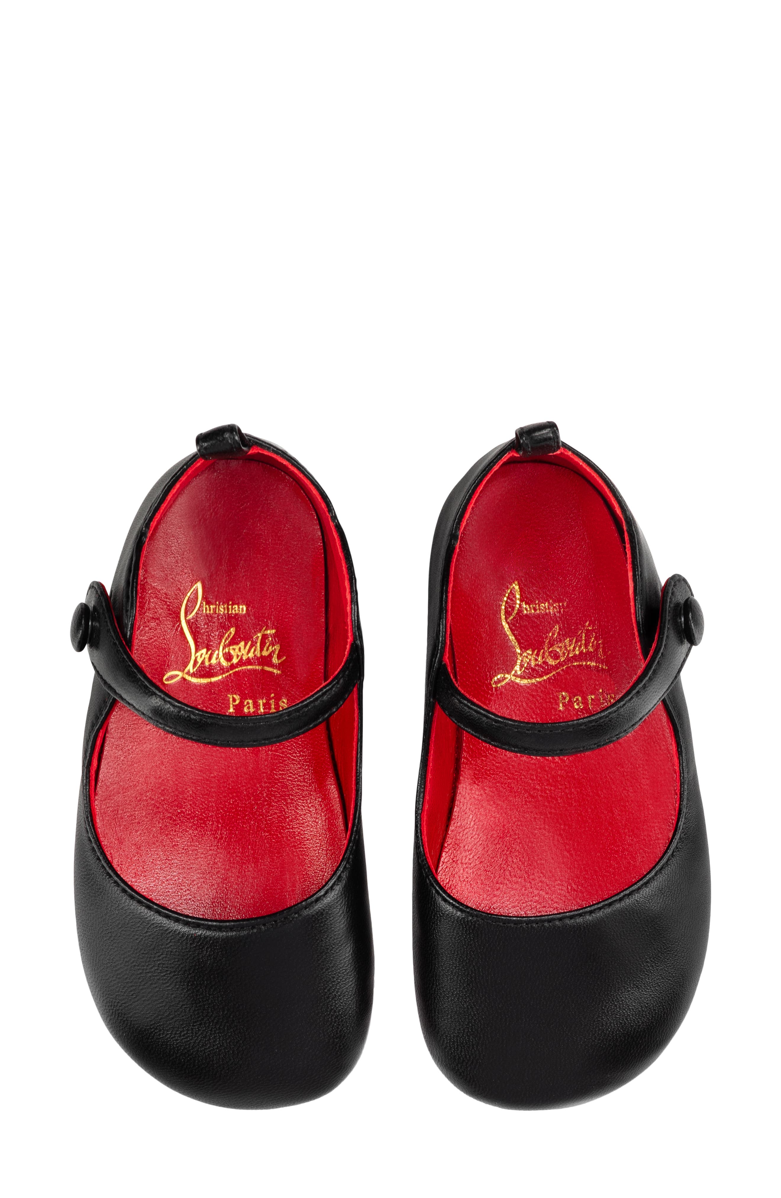 Christian Louboutin Baby Love Chick Crib Shoe, Alternate, color, 