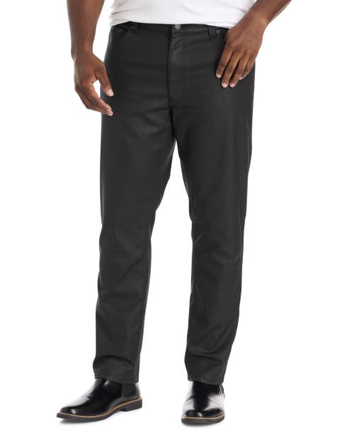 Big & Tall Coated Denim Pants