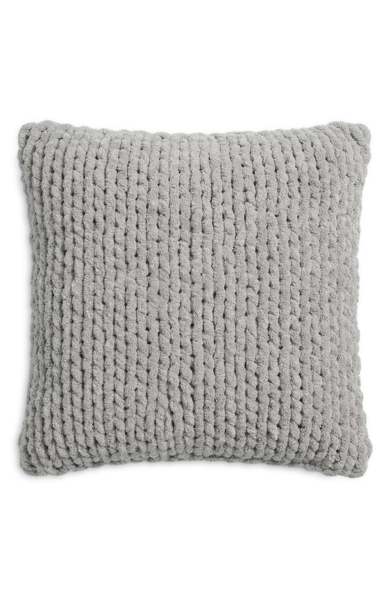 Sunday Citizen Snug Loose Knit Throw Pillow, Main, color, 