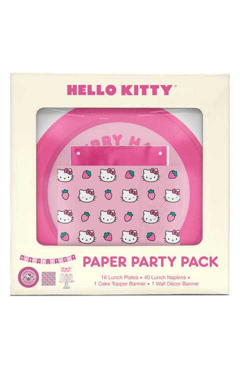 x Hello Kitty® Paper Tableware Party Set