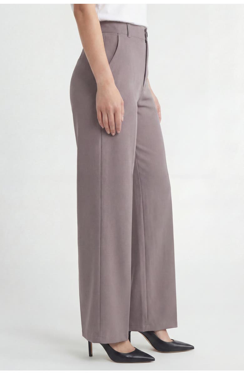 Solomon & Sage Classic Organic Wide Leg Pants, Alternate, color, Rose-Gray