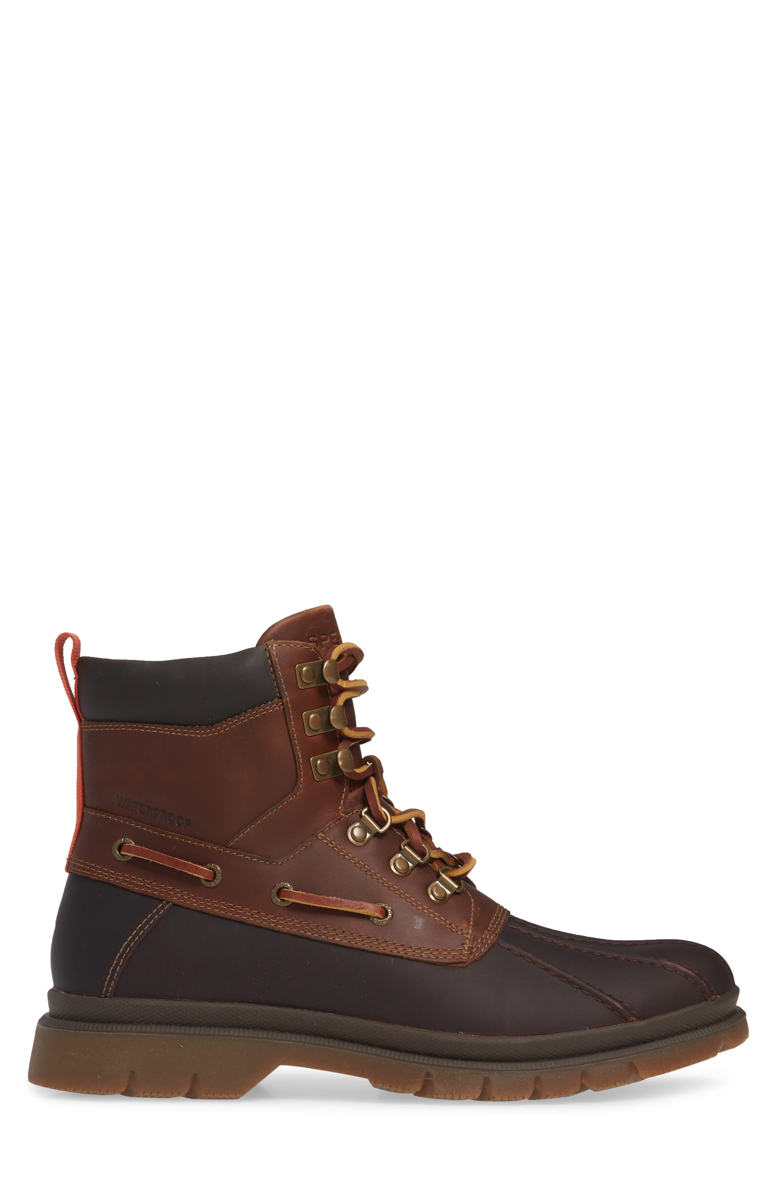 Watertown Waterproof Duck Boot, Alternate, color, BROWN/ TAN