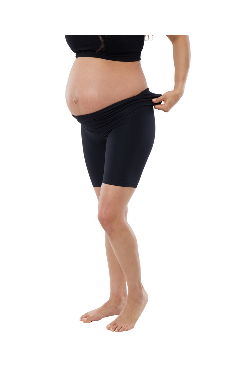 Ingrid & Isabel Active Maternity Bike Short, 2-Pack, Alternate, color, Black