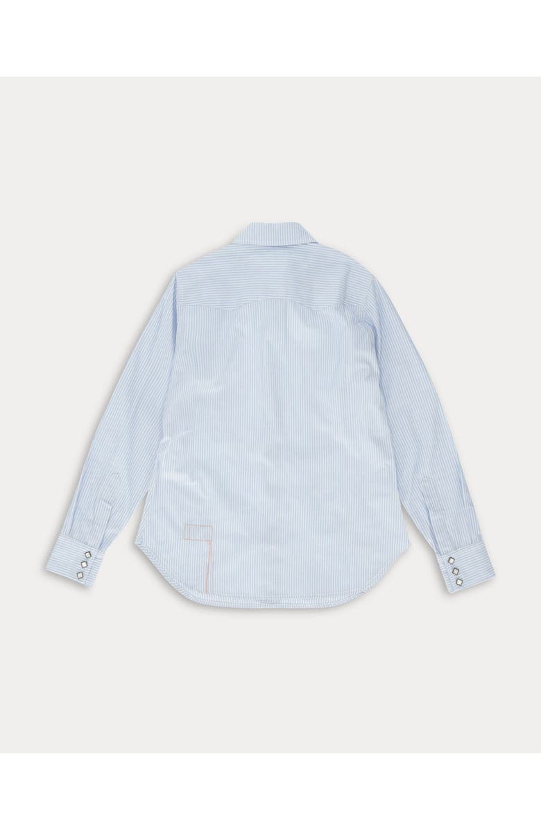 Fortela Toledo Striped Texan Shirt, Alternate, color, Blue