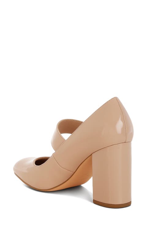 Primula Block Heel Mary Jane Pump (Women)